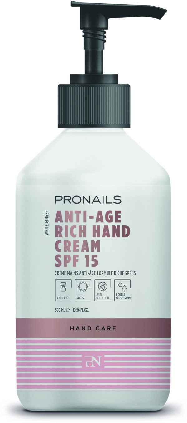 Crème mains anti-âge hydratante formule riche SFP15 300ml
